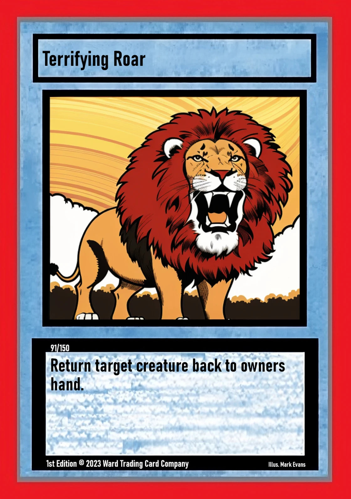 Terrifying Roar (91/150)