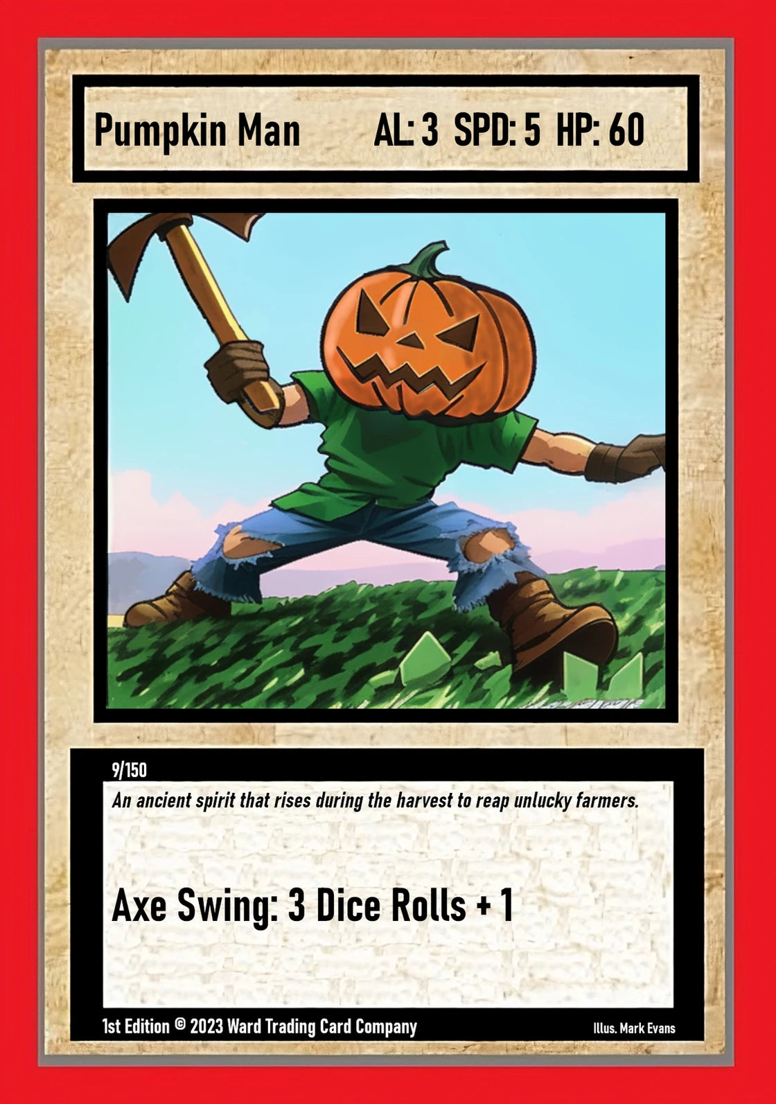 Pumpkin Man (9/150)