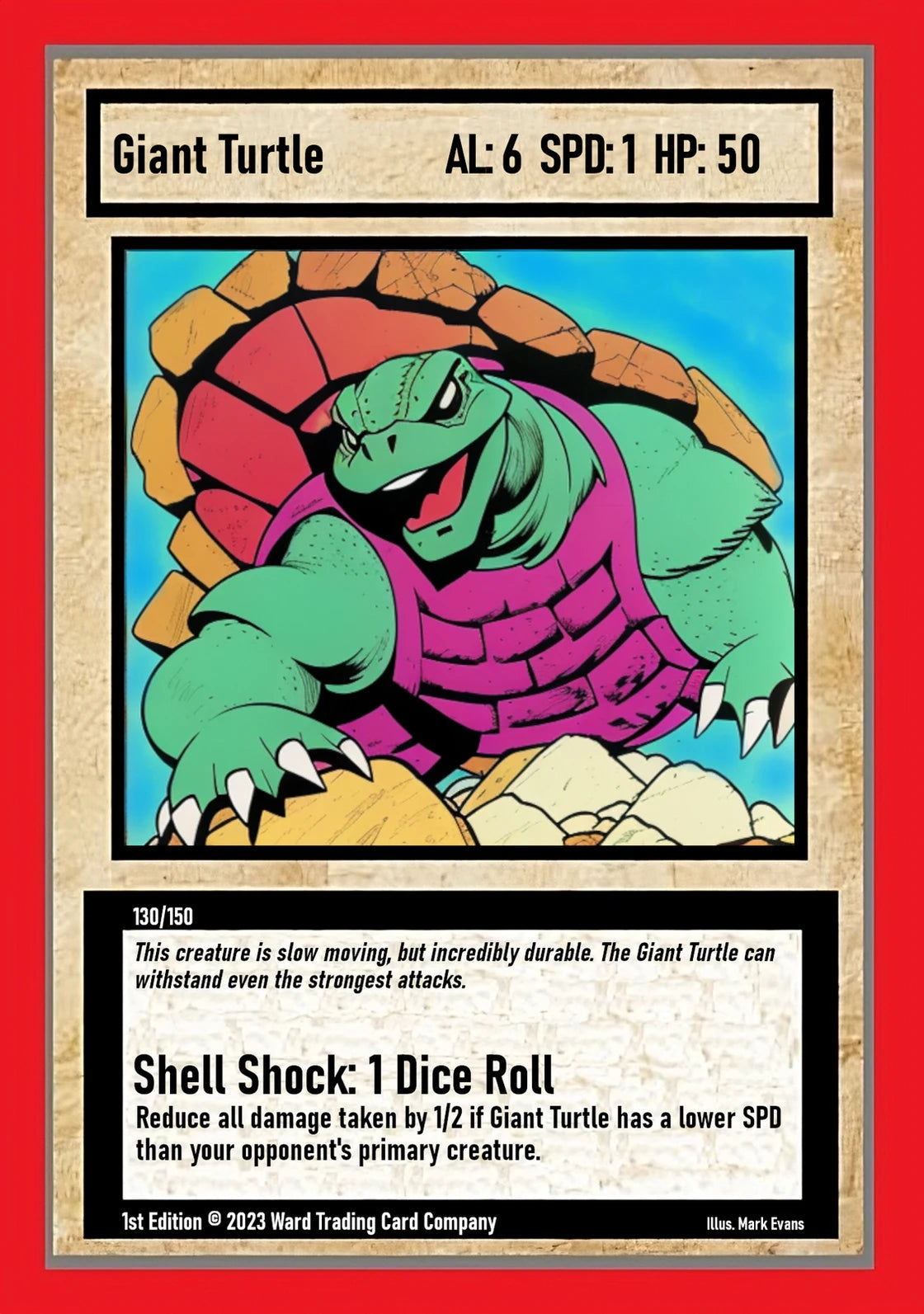 Giant Turtle (130/150)