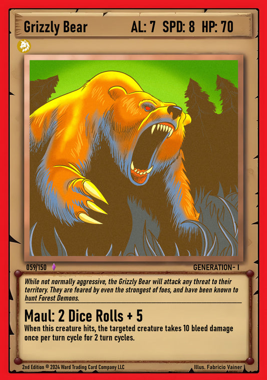 Grizzly Bear (059/150)
