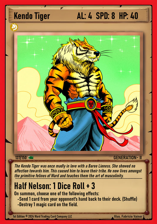 Kendo Tiger (137/150)
