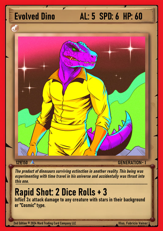 Evolved Dino (129/150)