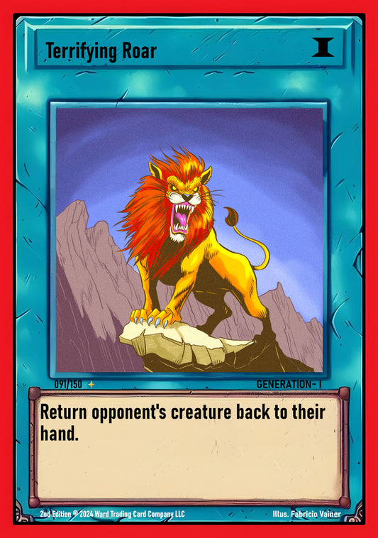 Terrifying Roar (091/150)