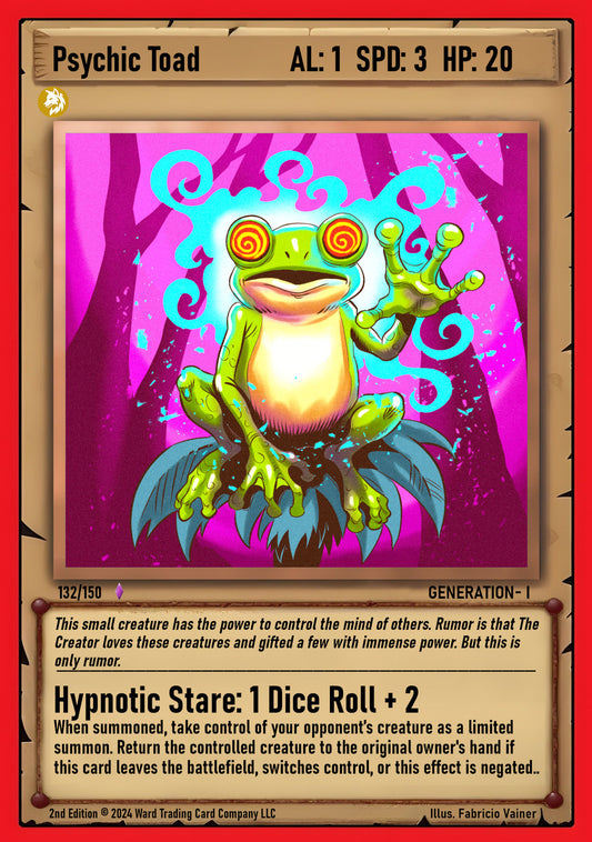 Psychic Toad (132/150)