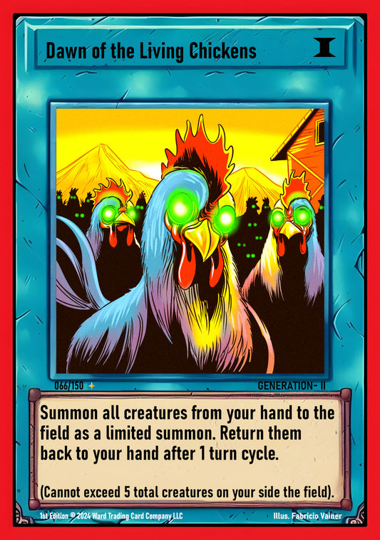 Dawn of the Living Chickens (066/150)