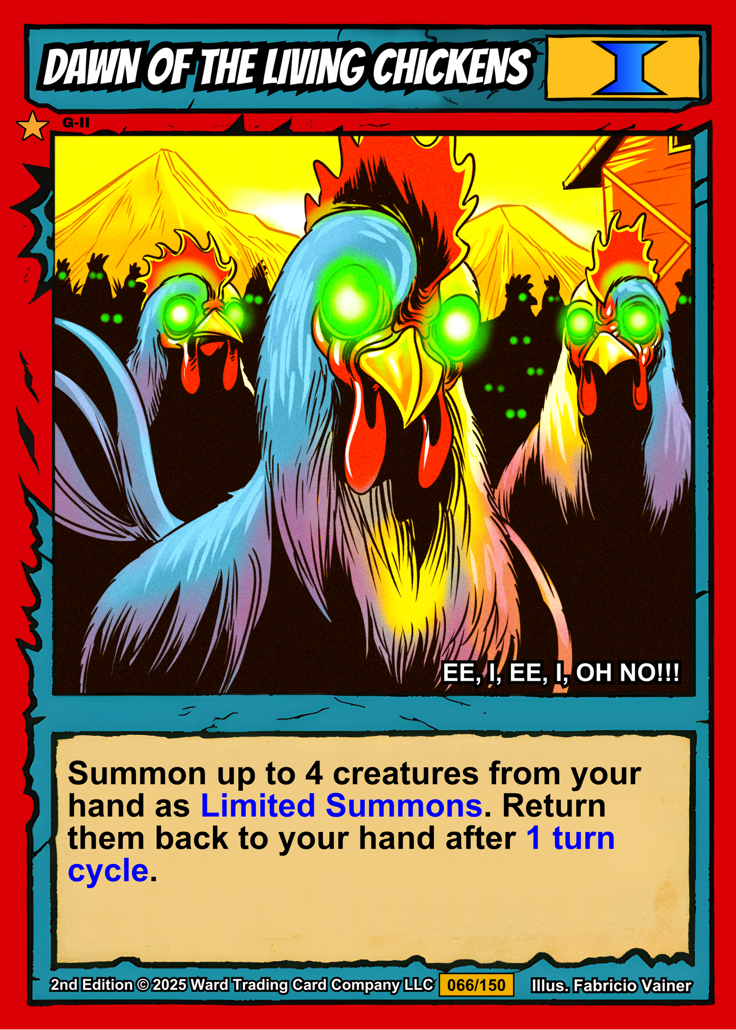 Dawn of the Living Chickens (066/150)
