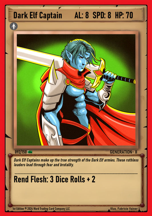 Dark Elf Captain (092/150)