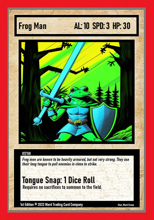 Frog Man (87/150)