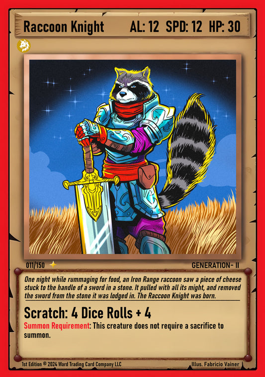 Raccoon Knight (011/150)