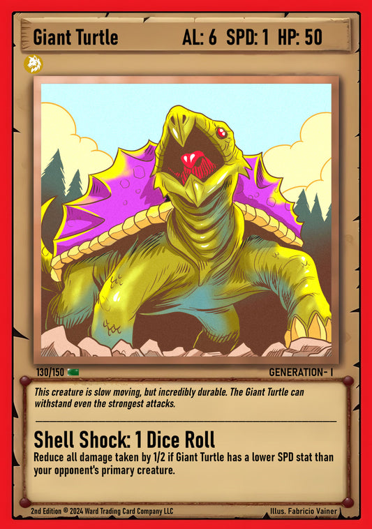 Giant Turtle (130/150)