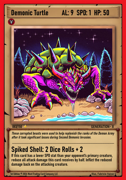 Demonic Turtle (083/150)