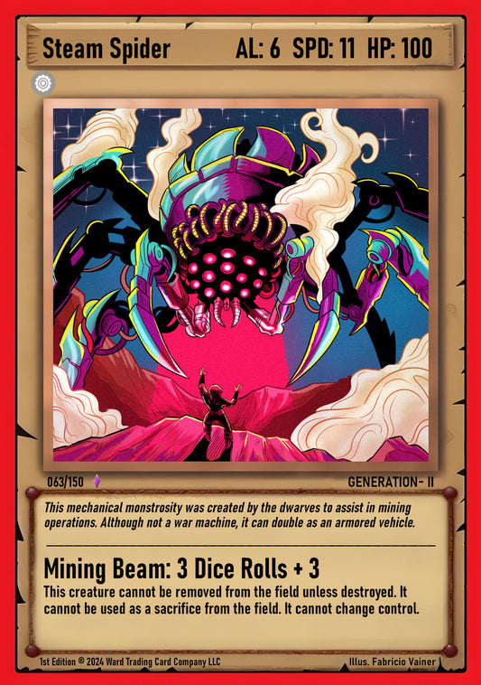 Steam Spider (063/150)
