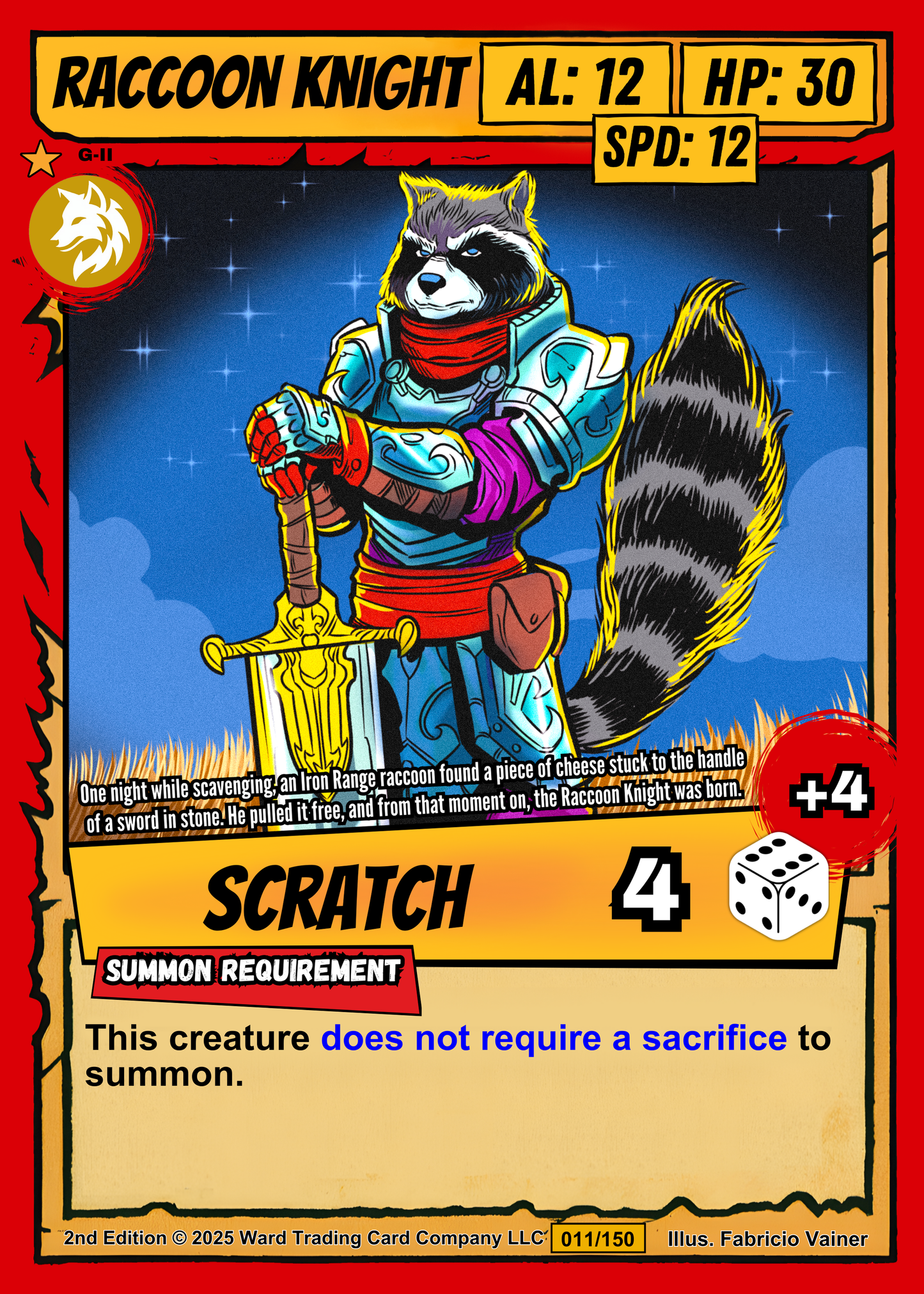 Raccoon Knight (011/150)